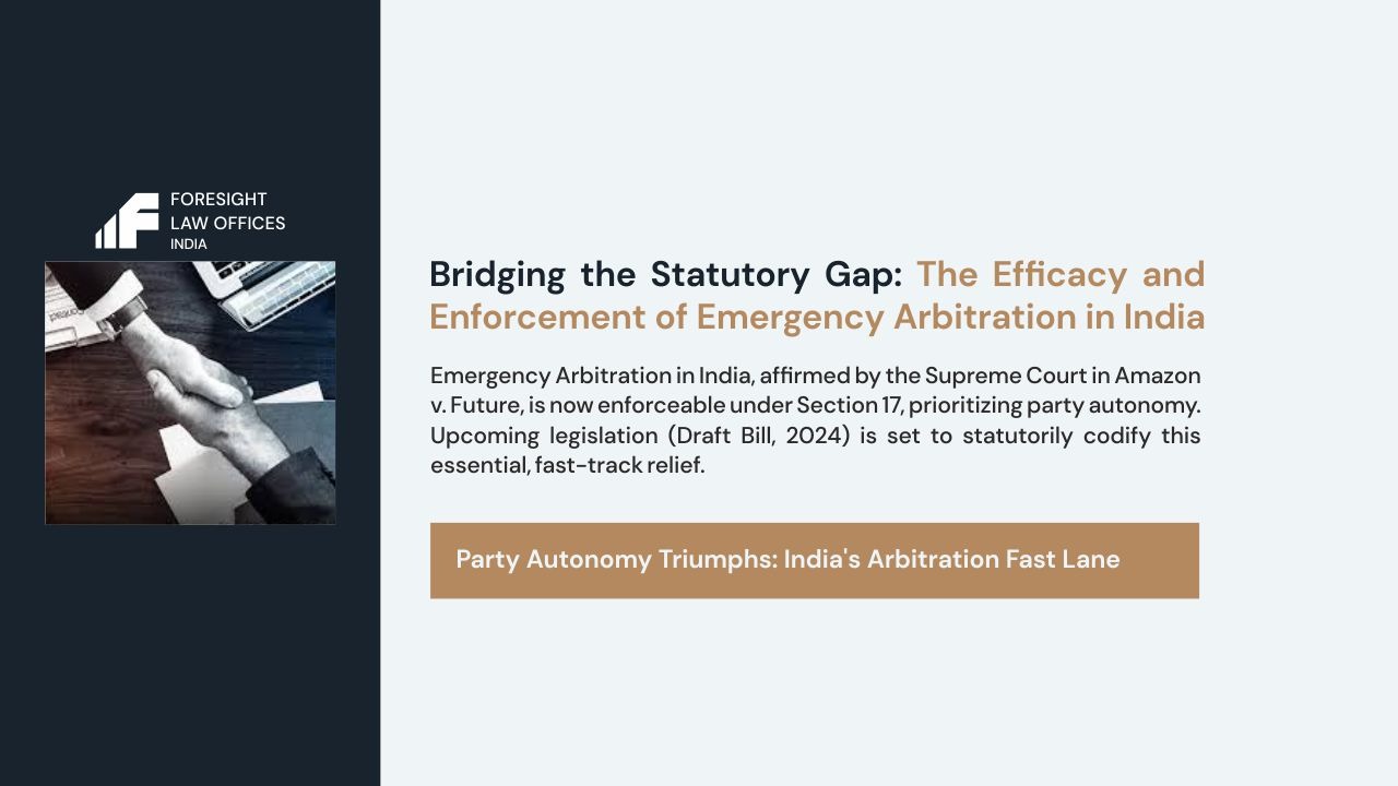 Emergency Arbitration