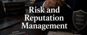 risk and reputation management